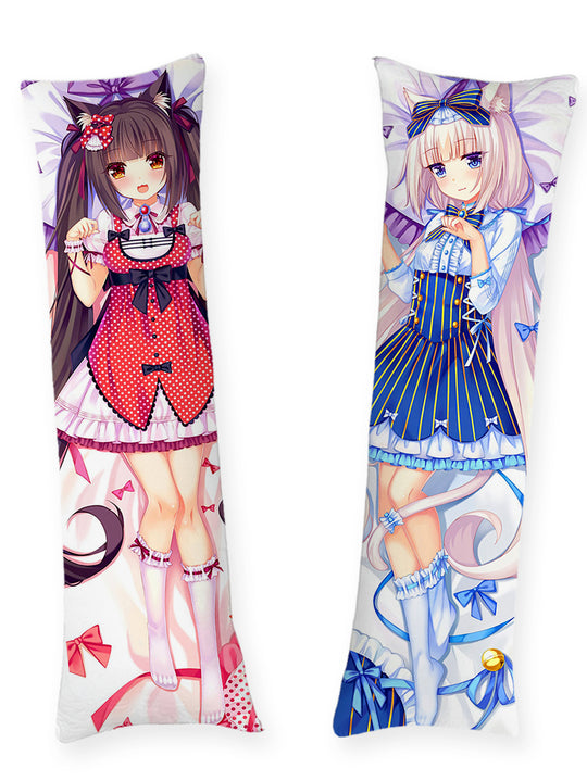 Chocola och Vanilla Klänningar med Rosett Dakimakura