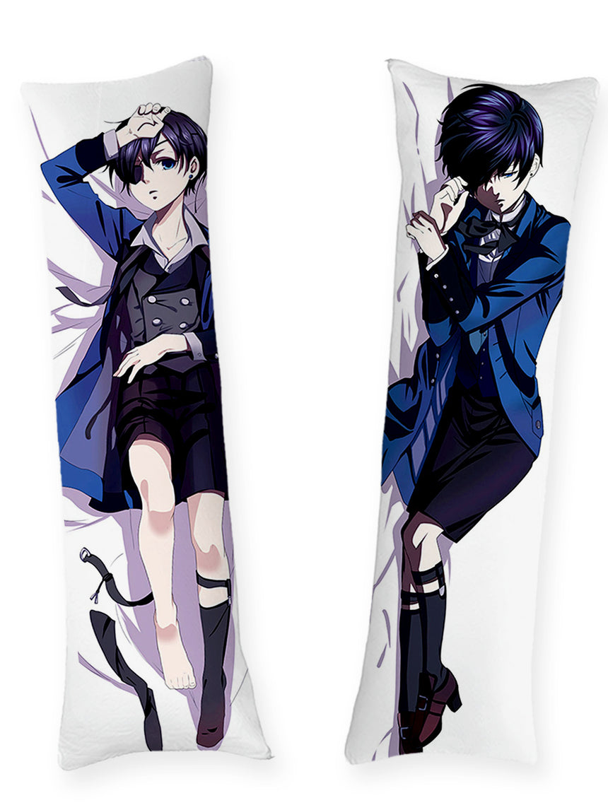 Ciel Phantomhive Blå Rock Dakimakura