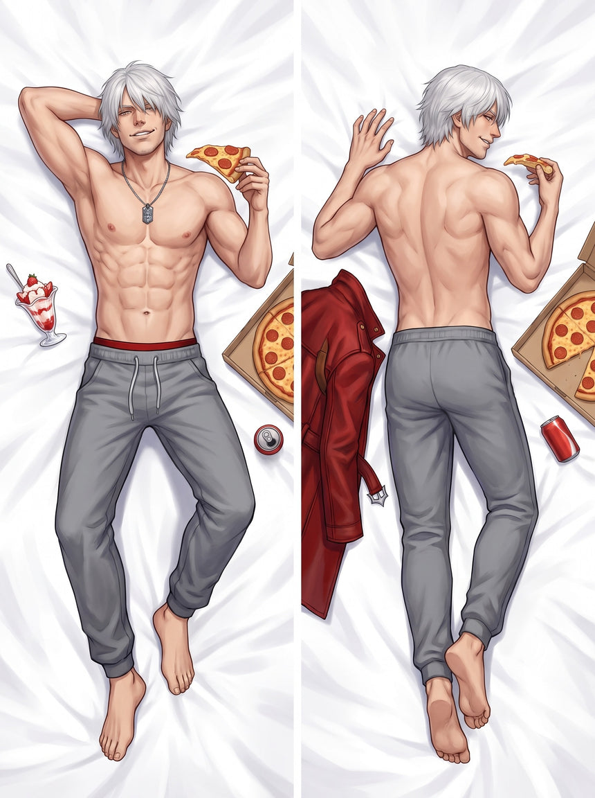Dante Lat Pizzakväll Mjukisbyxor Dakimakura