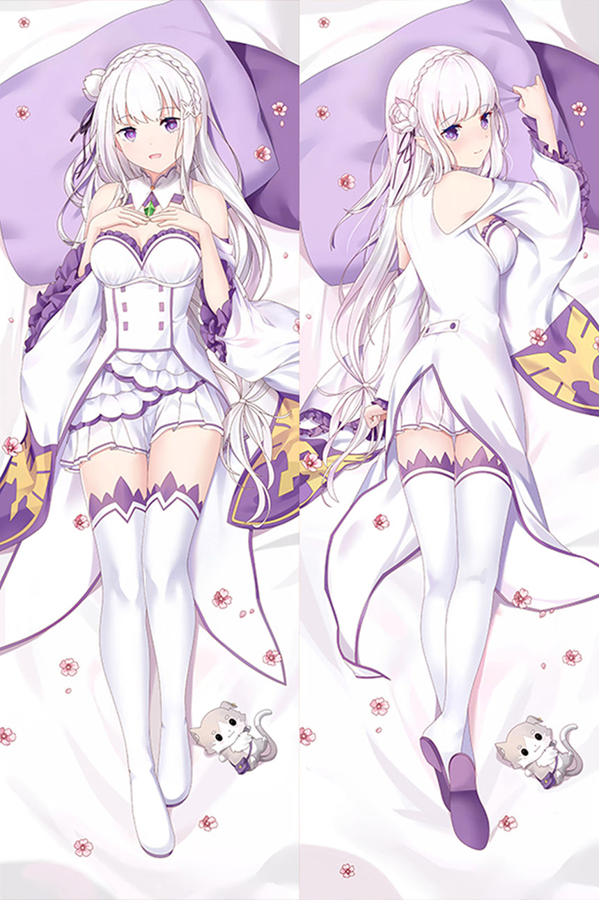Emilia Vit Klänning Dakimakura