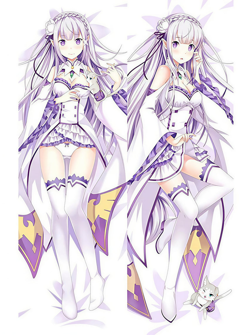 Emilia från Re Zero Dakimakura 2