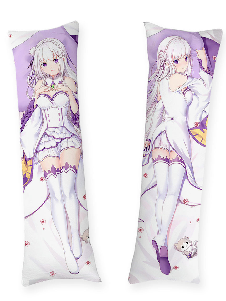 Emilia Vit Klänning Dakimakura