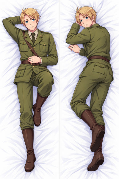 England Grön Uniform Dakimakura