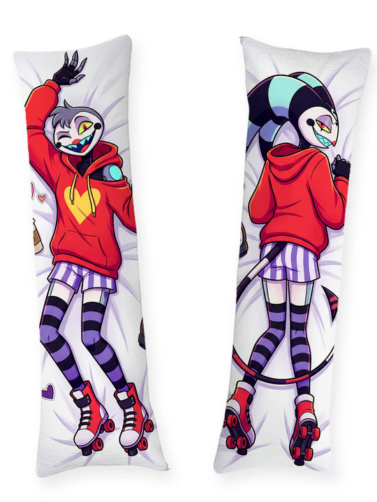 Fizzarolli Off Shoulder Hoodie Rullskridskodisco Dakimakura