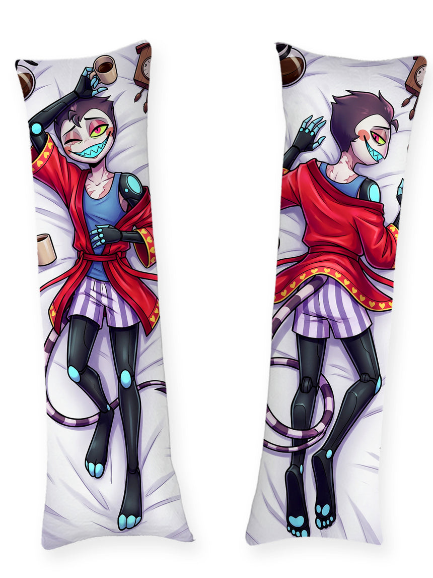 Fizzarolli Satinmorgonrock Morgonkaffe Dakimakura