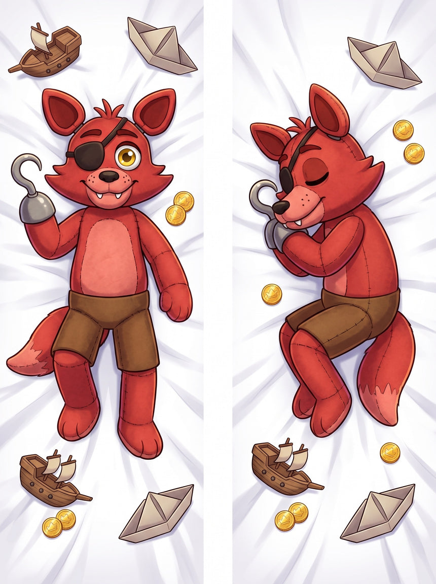 Foxy Mjuk Plyschpirat Dakimakura