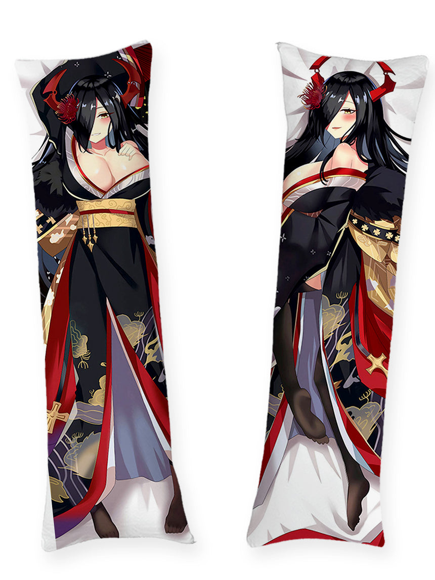 Friedrich der Grosse Svart Kimono Dakimakura