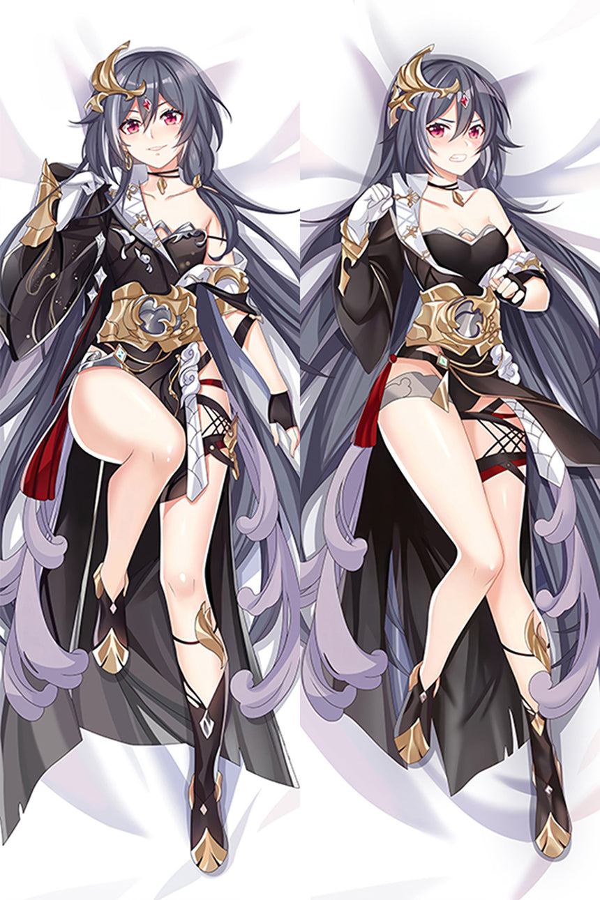 Fu Hua Svart och Guld Dakimakura