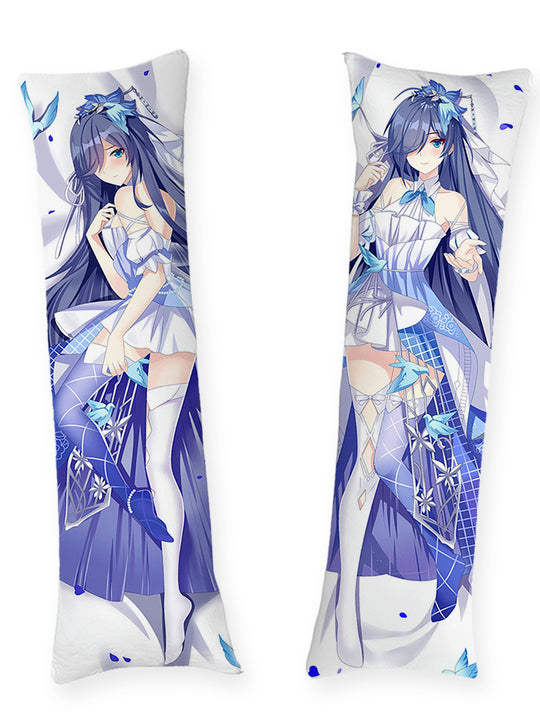 Fu Hua Azurblå Klänning Dakimakura