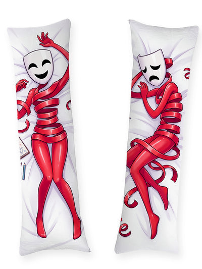 Gangle Komedi och Tragedimasker Dakimakura