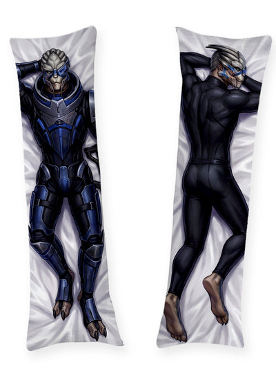 Garrus Blå Rustning Dakimakura