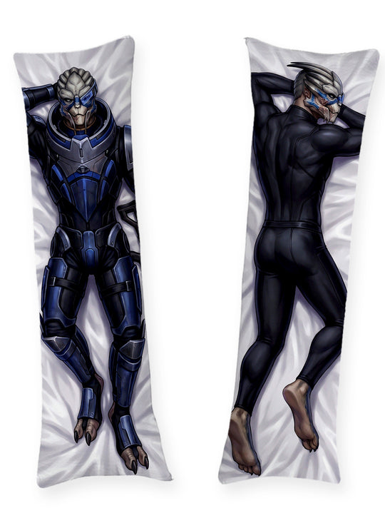 Garrus Blå Rustning Dakimakura