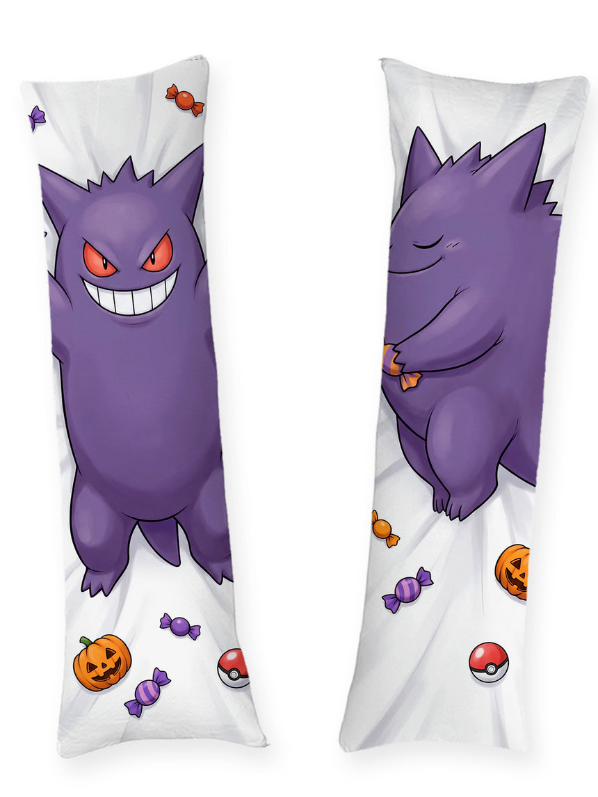 Gengar Pokemon Kuslig Godisnatt Dakimakura