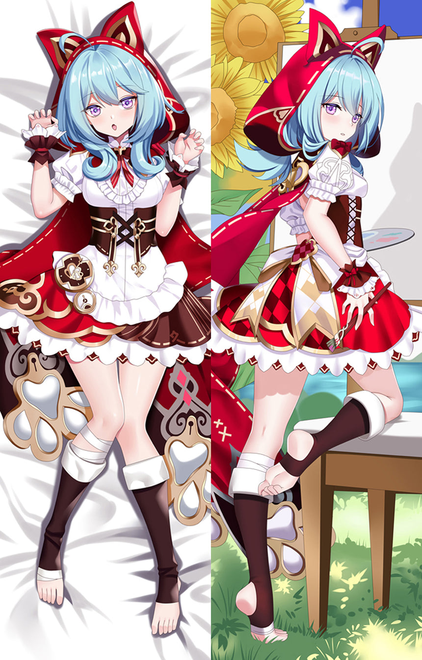 Griseo Röd Huva Dakimakura
