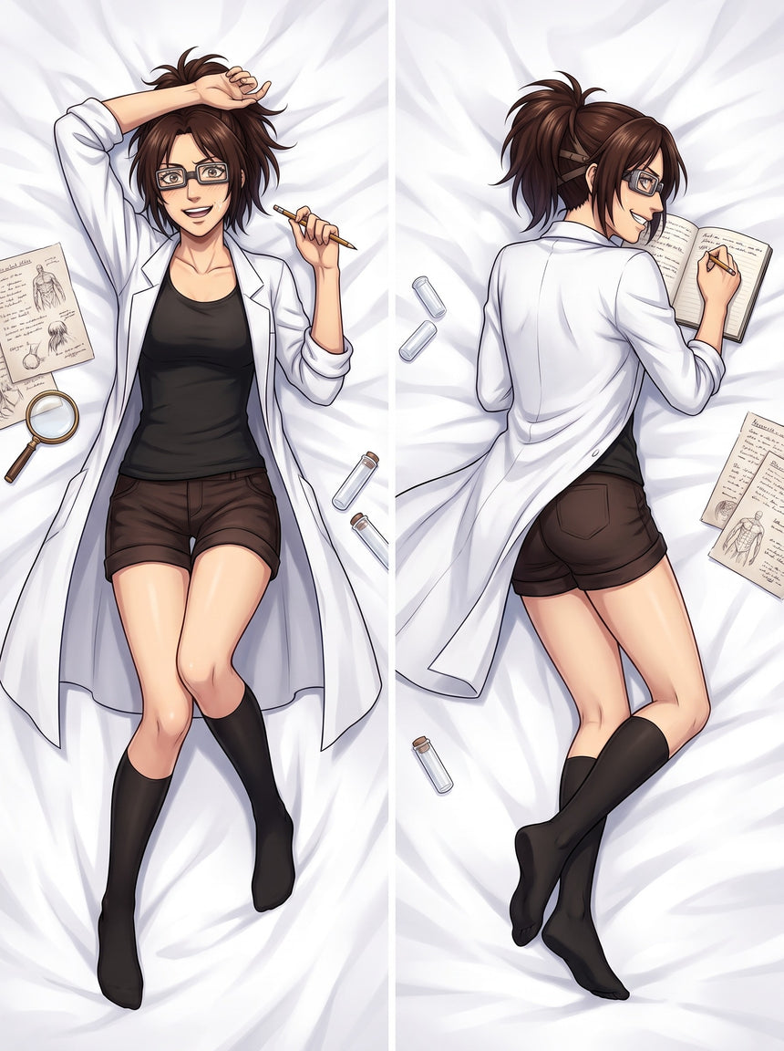 Hange Zoe Labbrock och Linne Dakimakura