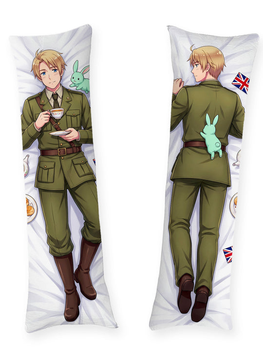 Hetalia England Uniform med Te och Scones Dakimakura