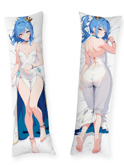 Hoshimachi Suisei Vit Galaklänning Dakimakura