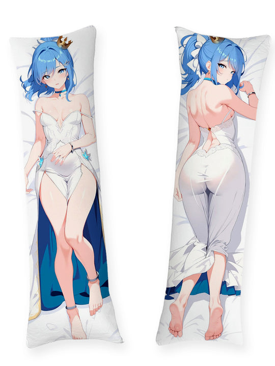 Hoshimachi Suisei Vit Klänning Dakimakura