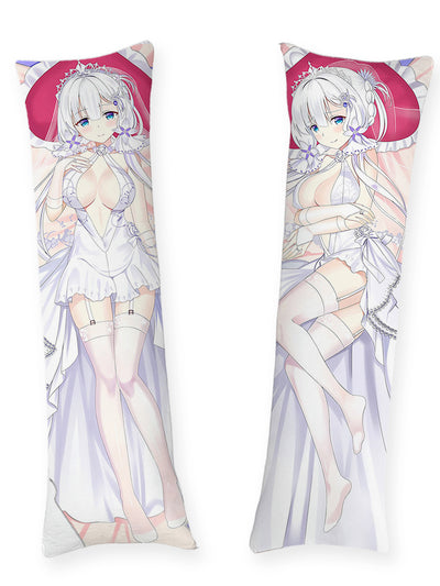Illustrious Brud i Vitt Dakimakura