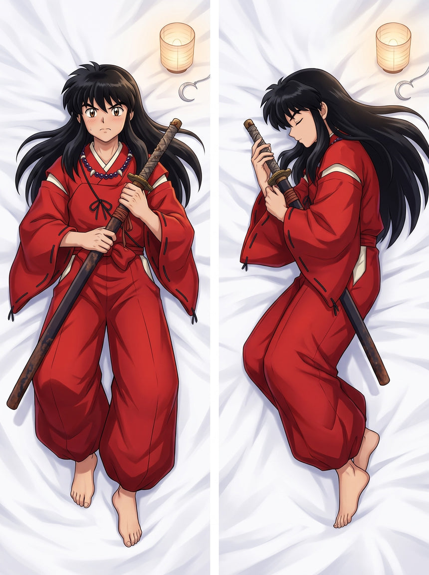 Inuyasha Nymåne Mänsklig Form Dakimakura
