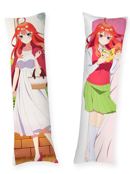 Itsuki Nakano Vit Solklänning Dakimakura
