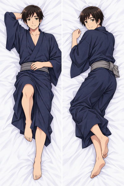Japan Marinblå Yukata Dakimakura
