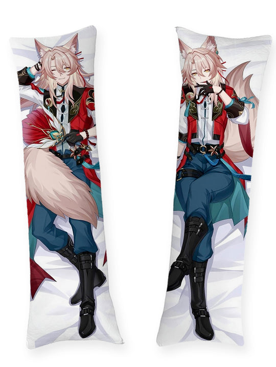 Jiaoqiu Rävöron Röd Jacka Dakimakura