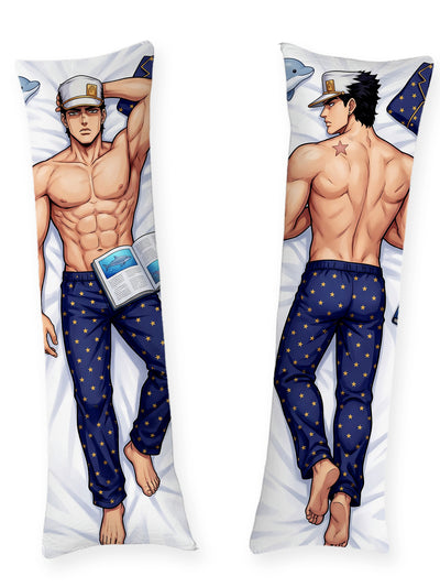 Jotaro Kujo Barbröstad Stjärnpyjamasbyxor Dakimakura