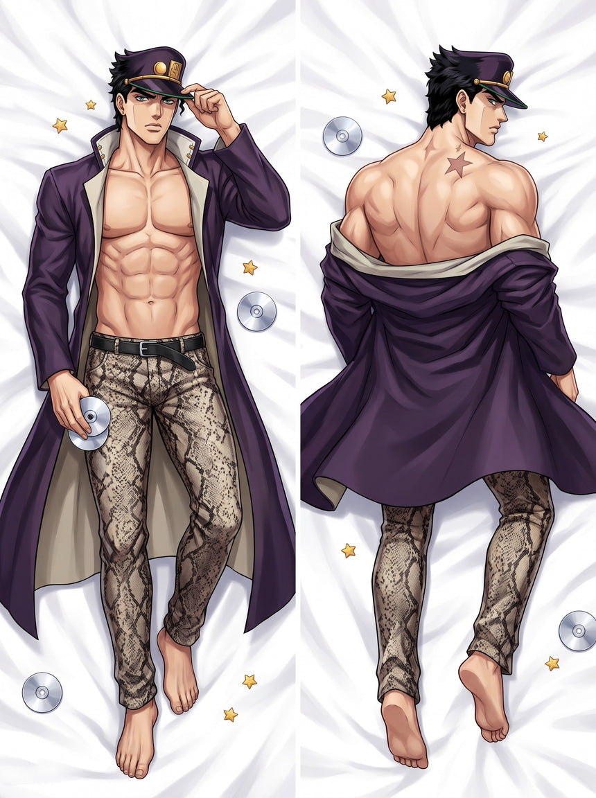 Jotaro Kujo Öppen Stjärnrock Dakimakura
