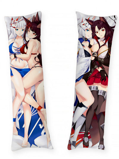 Kaga och Akagi i Bikini Dakimakura