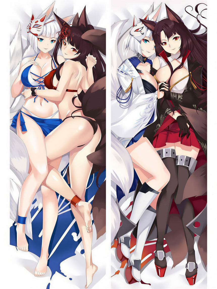 Kaga och Akagi i Bikini Dakimakura 2