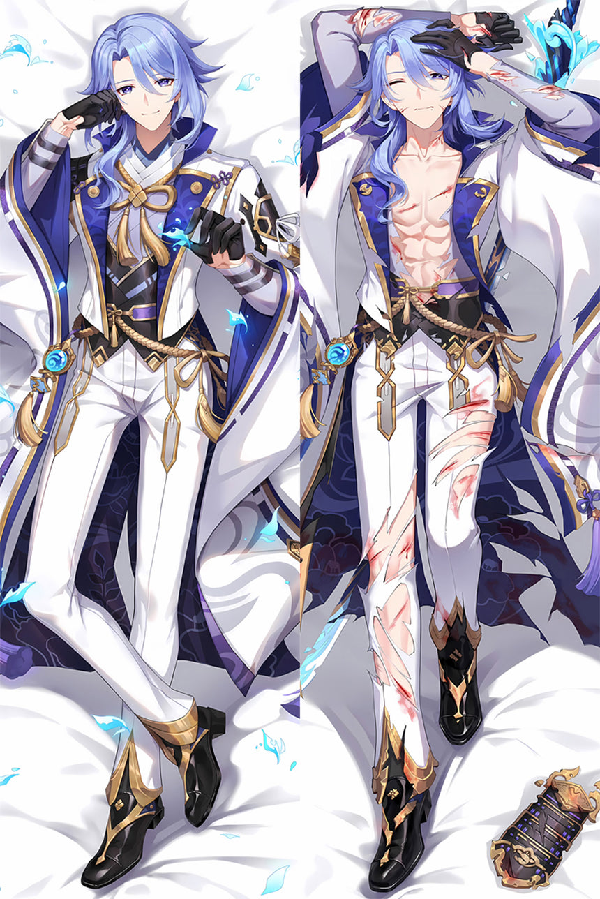 Kamisato Ayato Stridssliten Dakimakura