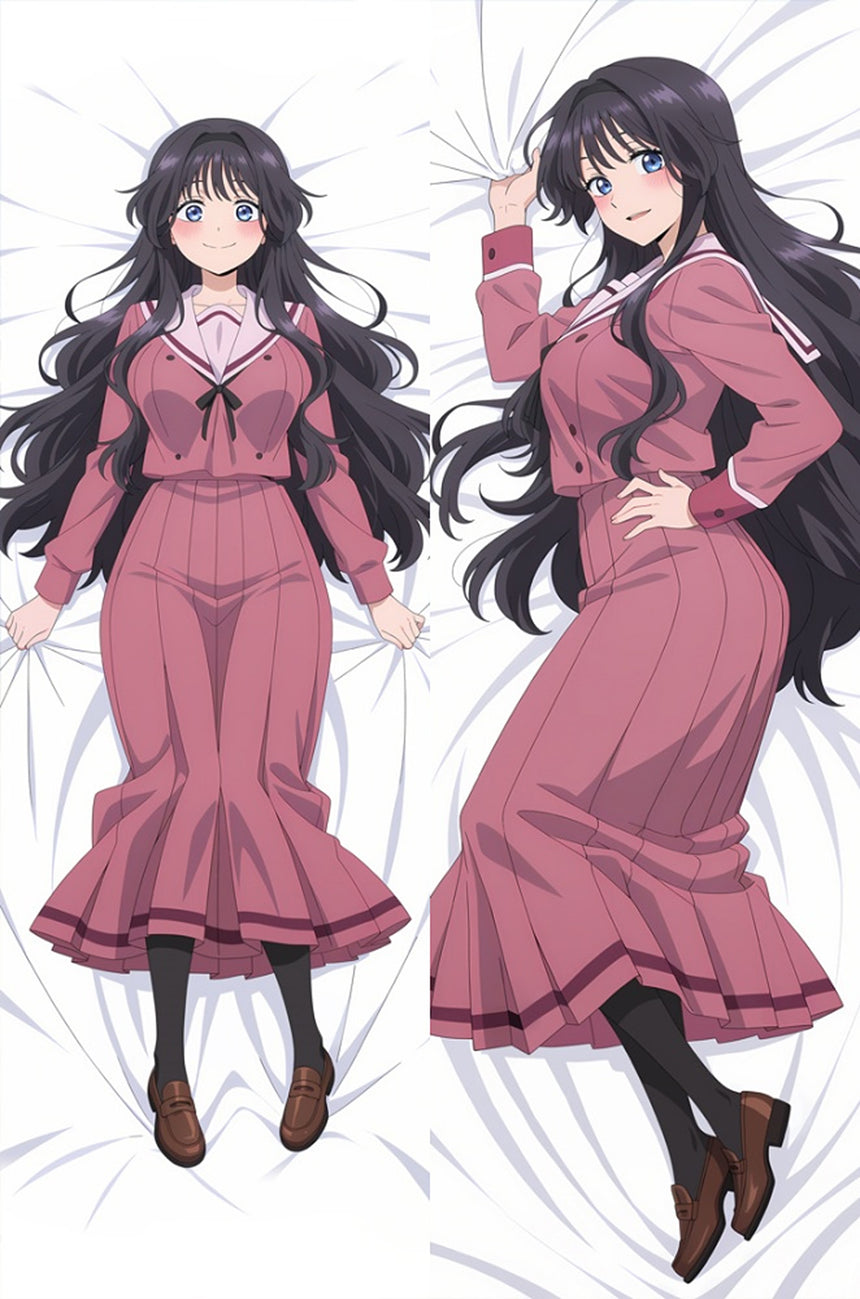 Kaoruko Waguri Rosa Klänning Dakimakura