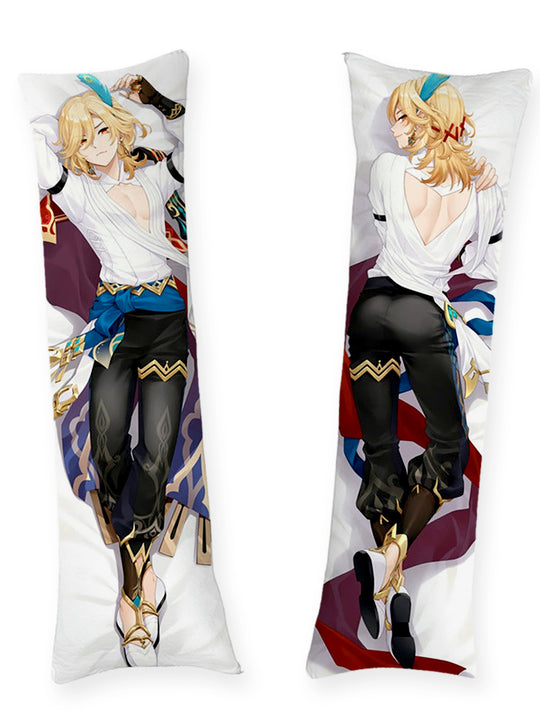 Kaveh Öppen Vit Skjorta Dakimakura