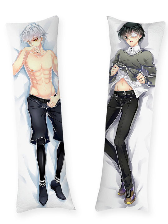 Ken Kaneki Grå Tröja Dakimakura
