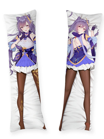 Keqing Lila Klänning Dakimakura