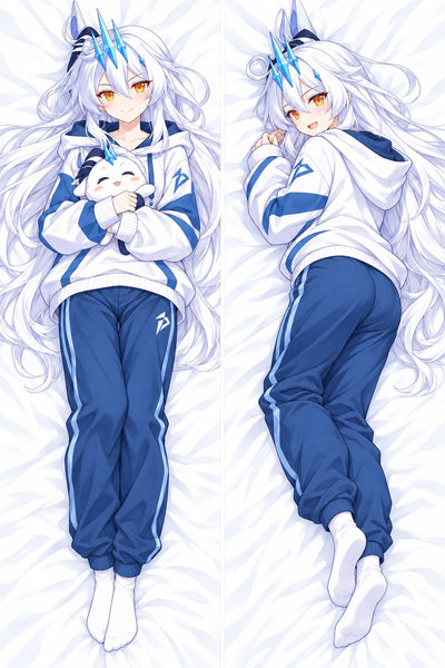 Kiana Kaslana Blå Hoodie Dakimakura