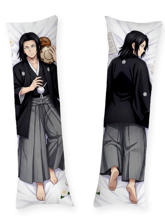 Kyogai Mänsklig Tsuzumispelare i Formell Kimono Dakimakura