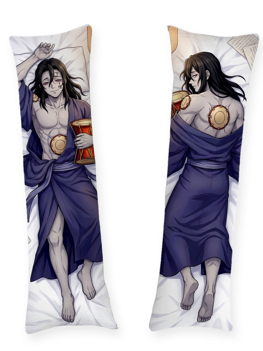 Kyogai Löst Sittande Indigo Yukata Dakimakura