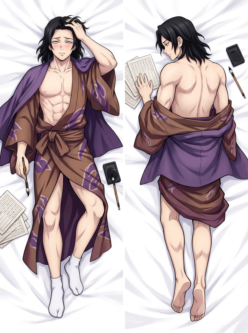 Kyogai Öppen Kimono Nattlig Författare Dakimakura