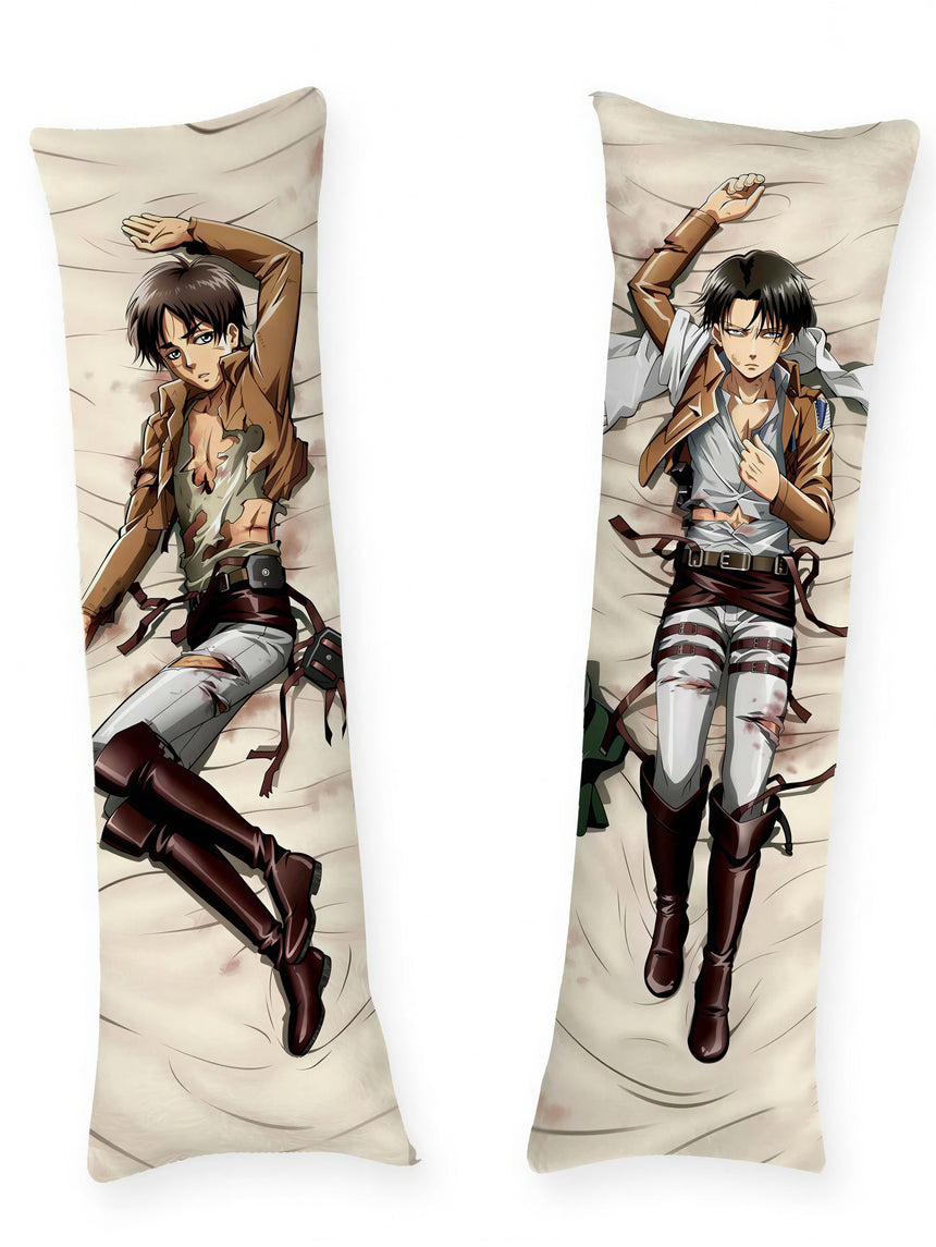 Levi och Eren Efter Striden Dakimakura