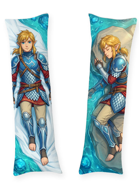 Link Legend of Zelda Zora Rustning Dakimakura