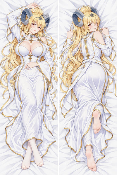 Lucifer Vit Långklänning Dakimakura