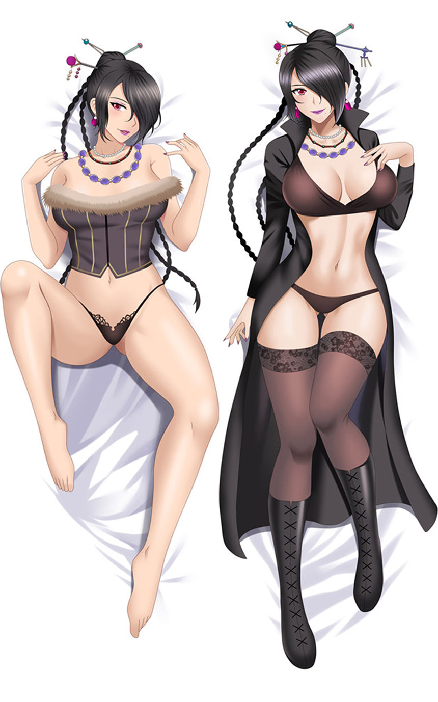 Lulu Svart Korsett Dakimakura