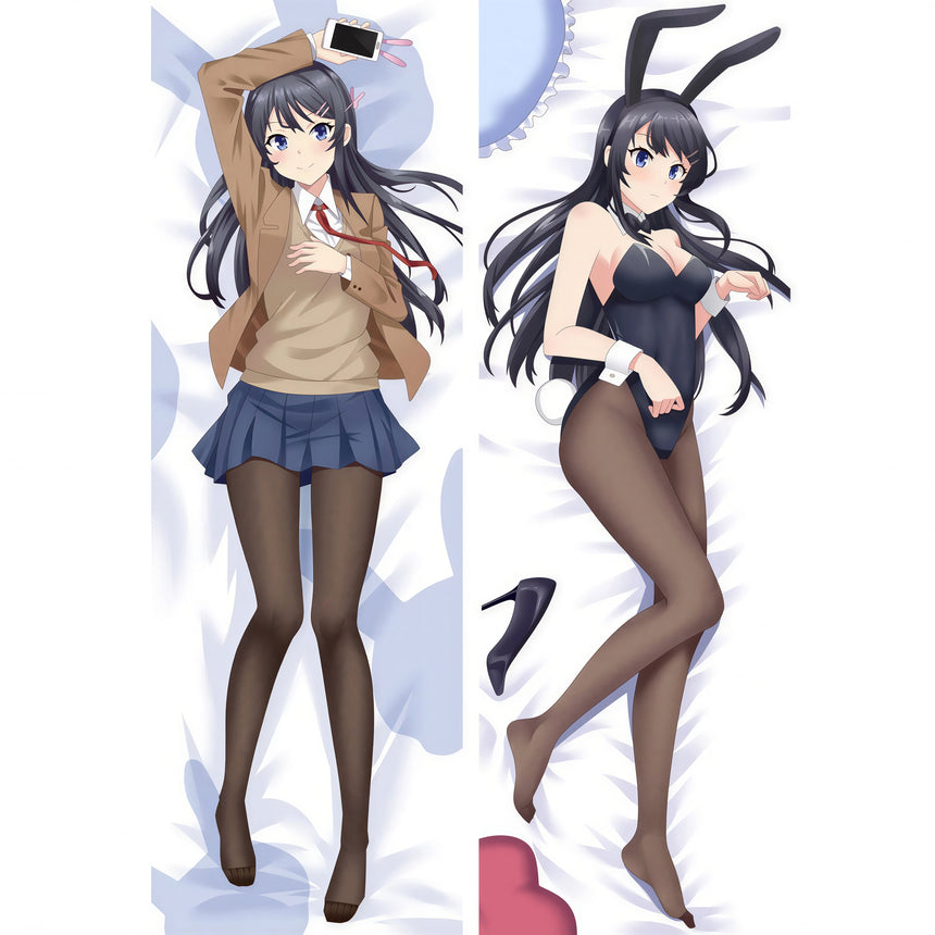 Mai Sakurajima Bunnydräkt Dakimakura 2