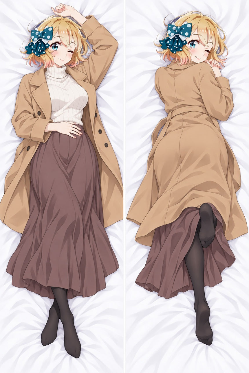 Mami Nanami Winter Coat Body Pillow