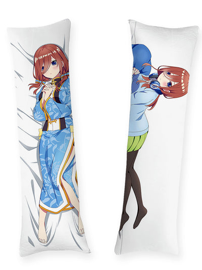 Miku Nakano Blå Yukata Dakimakura