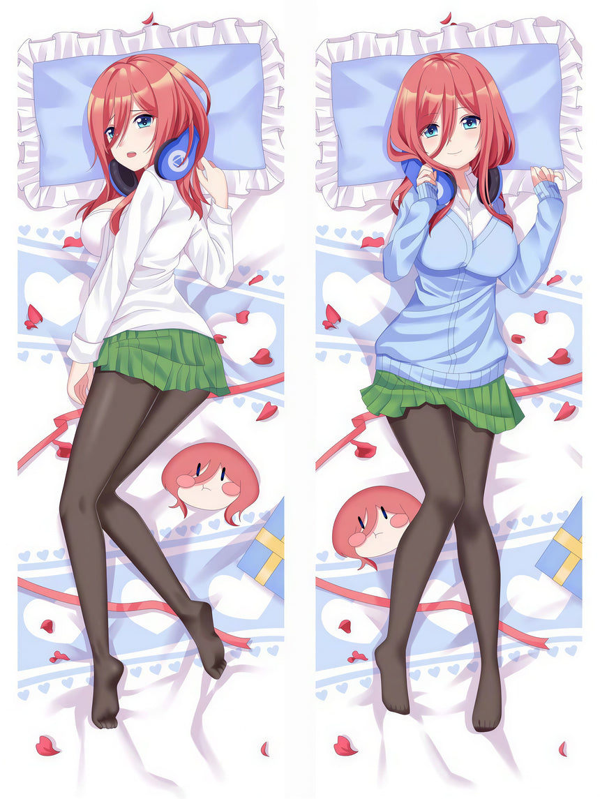 Miku Nakano Hörlurar Dakimakura 2
