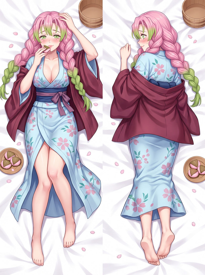 Mitsuri Swordsmith Village Kimono Pin Up Dakimakura