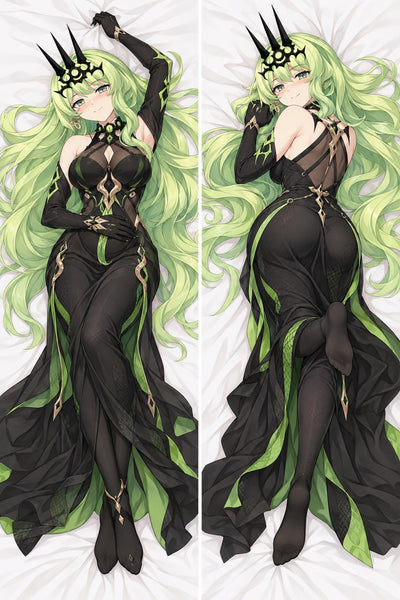 Mobius Svartgrön Klänning Dakimakura